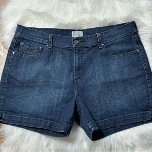 Levi's Blue Jean Shorts Relaxed Fit Mid-Length